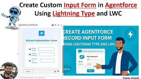 Create Custom Input Form in Agentforce Using Lightning Type and LWC