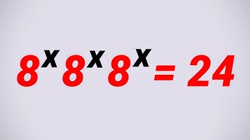 A Nice Exponential Math Simplification Question | Find the value of X 