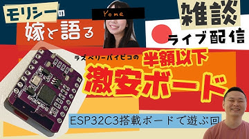 ラズベリーパイピコの半額以下の激安マイコンボードで遊ぶ回 with 嫁