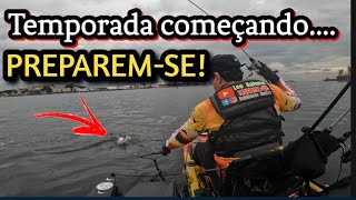 A TEMPORADA ESTÁ CHEGANDO, PREPAREM-SE ! #pescaria #baiadeguanabara 