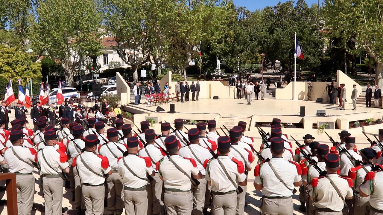 Passation de commandement de la 3e batterie de tir du 3e Régiment d ...