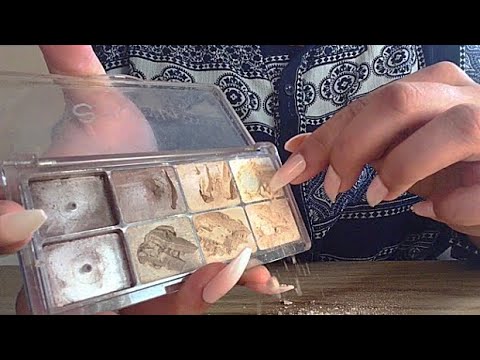 [ASMR] Destroying & Tapping On My Makeup No Talking