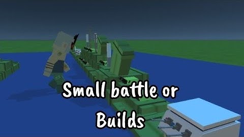 Small battle or Builds - Simple Sandbox 2 build