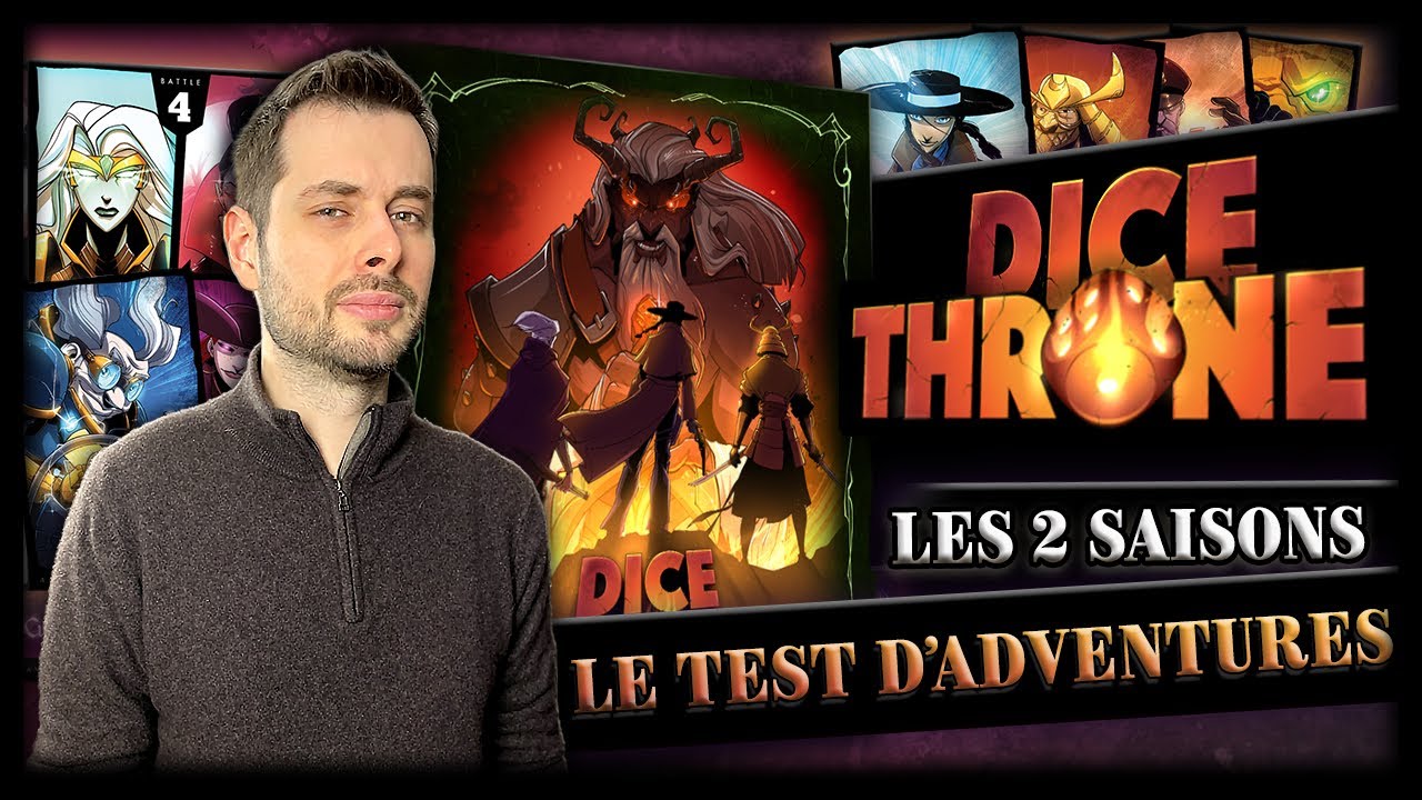 Lucky Duck Games - Dice Throne Stagione 2: Tattico Vs Cacciatrice - Gioco Da Tavolo In Scatola - Versione Francese - 4