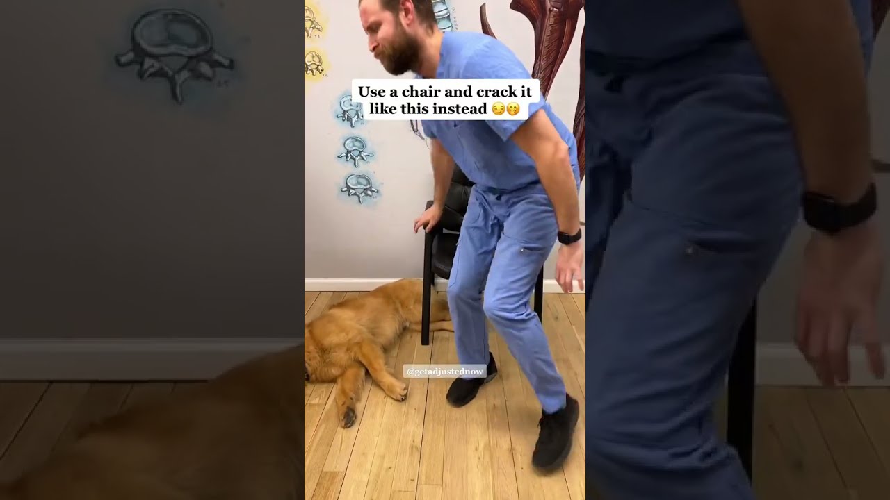 HOW TO CRACK YOUR BACK AT HOME