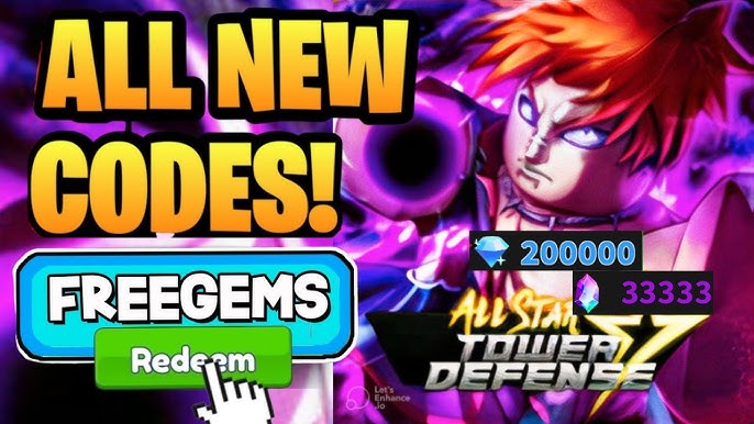 ALL NEW WORKING CODES FOR ALL STAR TOWER DEFENSE 2023! ROBLOX ALL STAR  TOWER DEFENSE CODES 