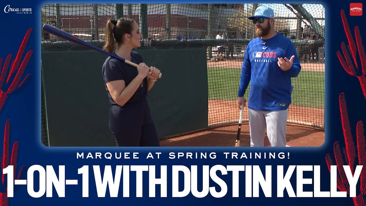 Looking at swing and mechanical adjustments with Cubs hitting coach Dustin Kelly