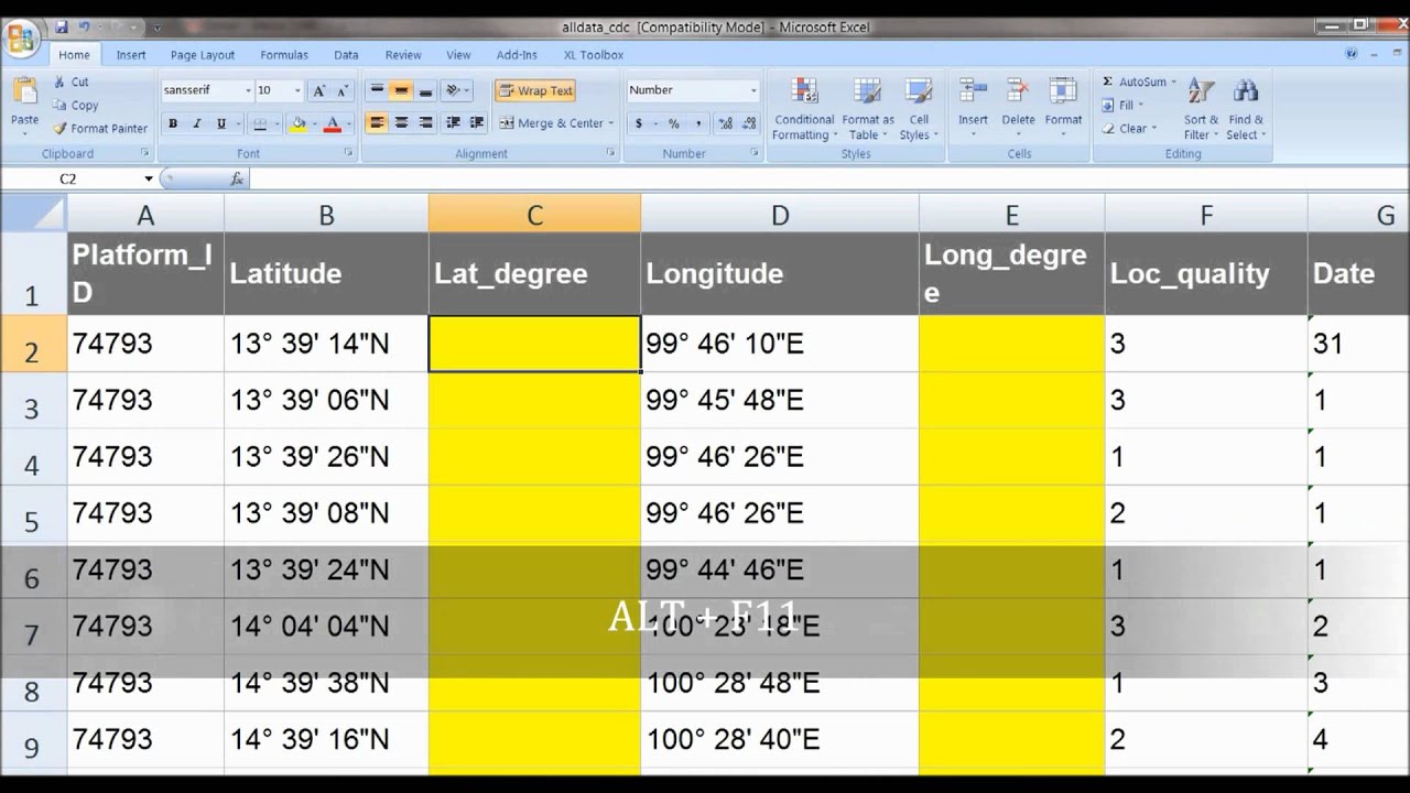 audition gruppe smykker Convert coordinates to decimal degrees - YouTube