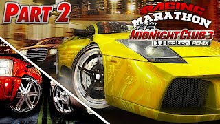 Tokyo is so unforgiving! Midnight Club 3 Remix (Part 2) | Racing Marathon 2020 | KuruHS