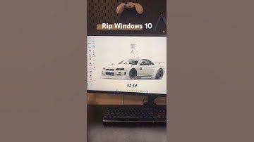 Rip Windows 10 #pcbuild #pcsettings  #windows10 #tech #techtok #notcheezy