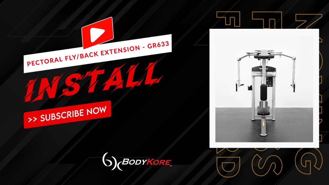 BodyKore GR633 Pectoral Fly/Back Extension - Installation video