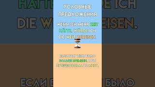 Немецкий B2: Условные предложения Konjunktiv II