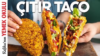 🌮 Meksika'nın Meşhur Tacosunun Refikaca Kolay ve Cips Kaplı Tarifi | Öğrenci Evinde Yılbaşı Sofrası