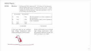 HKCEE Physics 03 45