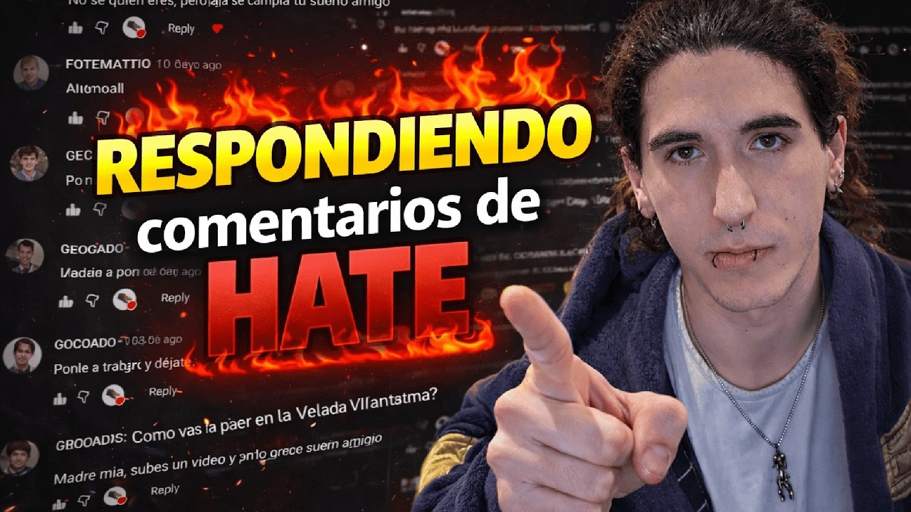 CONTESTANDO COMENTARIOS DE HATE (REALMENTE PELEARÉ EN LA VELADA DEL AÑO VII?)