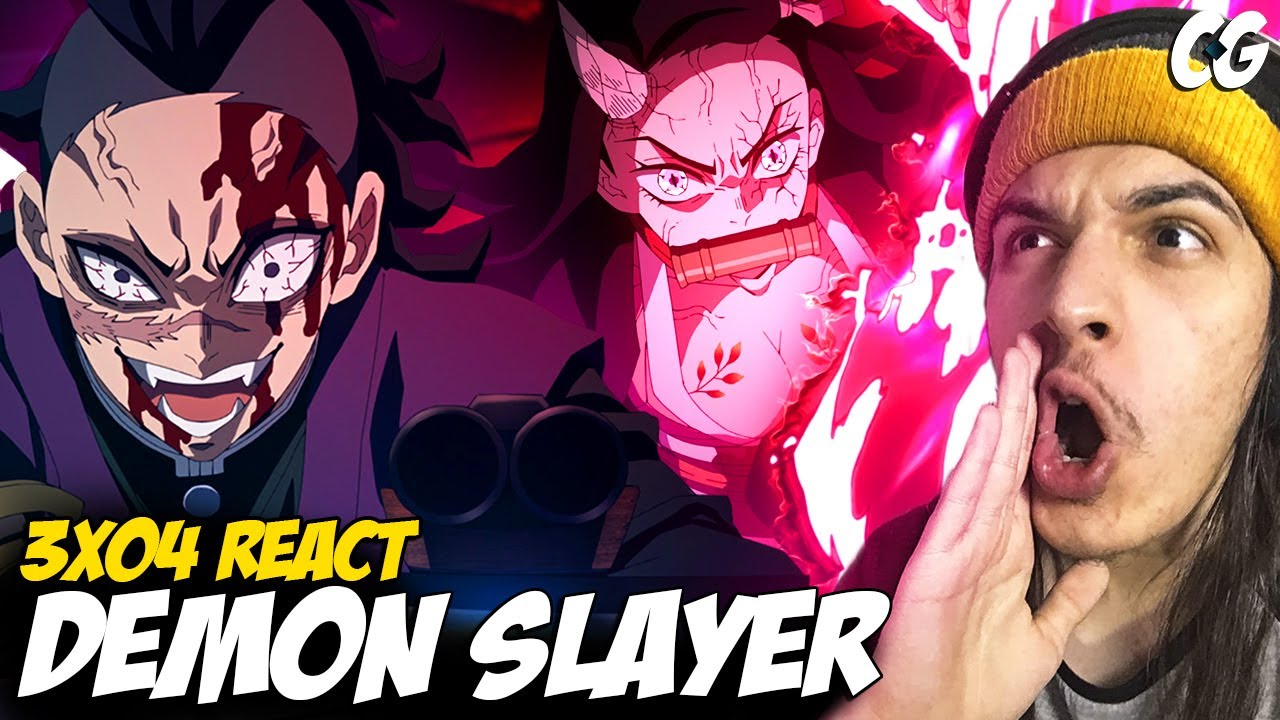 O ÓDIO! FUSÃO DO LUA SUPERIOR 4! - React Demon Slayer EP 7 temporada 3