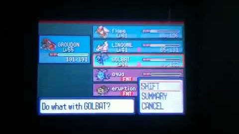 Pokemon Ruby, Defeat Steven, Elite Four Champion