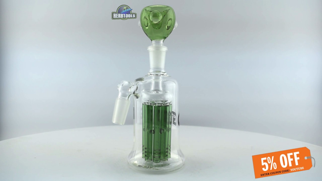14.5 Grace Glass 8-Arm Precooler [HD] [HERBTOOLS]