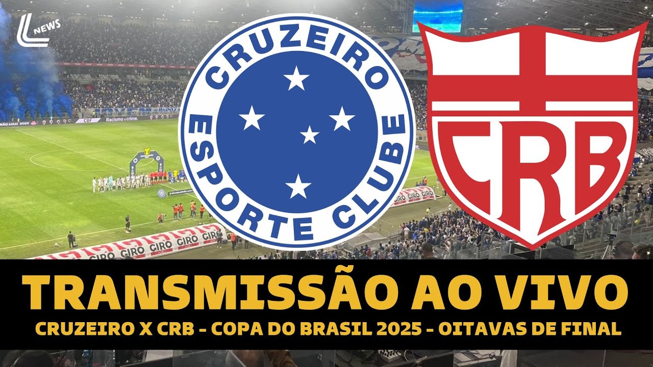 CRUZEIRO X CRB AO VIVO DIRETO DO MINEIRÃO - OITAVAS DA COPA DO BRASIL ...