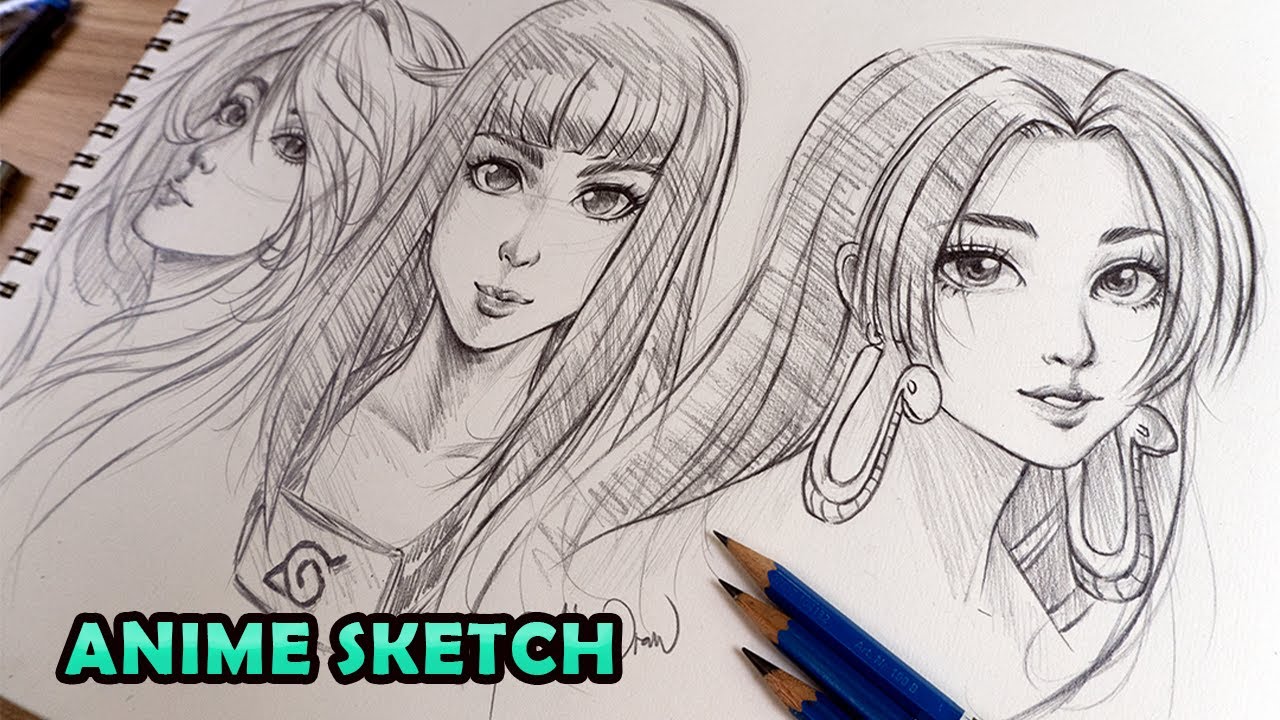 How to Draw an Anime Girl – A Step-by-Step Tutorial – Artlex