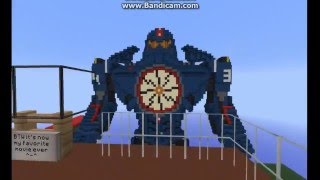 Minecraft Pacific Rim Gipsy Danger - Майнкрафт - Тихоокеанский Рубеж - Бродяга Minecraft Pacific Rim Gipsy Danger - Майнкрафт - Тихоокеанский Рубеж - Бродяга