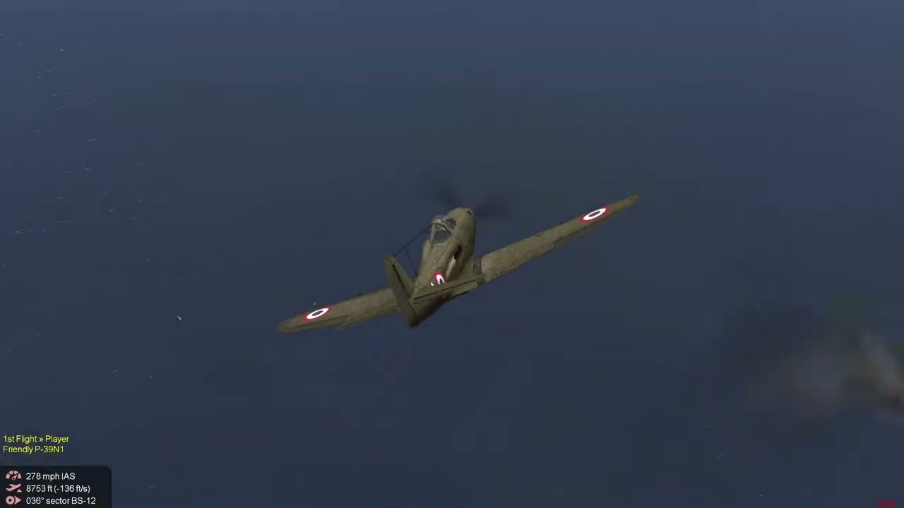 P-39N vs Bf-109G-6  ||  The "Aces" Series  ||  An IL-2 1946 Video w/Gun Camera  ||  1440p