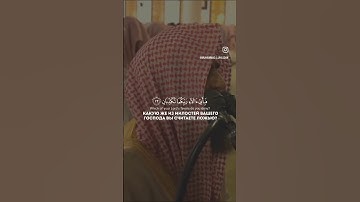 مرج البحرين يلتقيان. بينهما برزخ لا يبغيان - سورة الرحمن - محمد اللحيدان