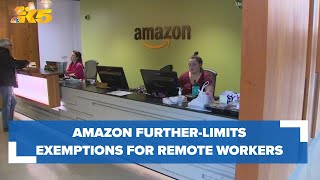 Many of Amazon's remote workers face tough decision after tech giant tightens exemption policy