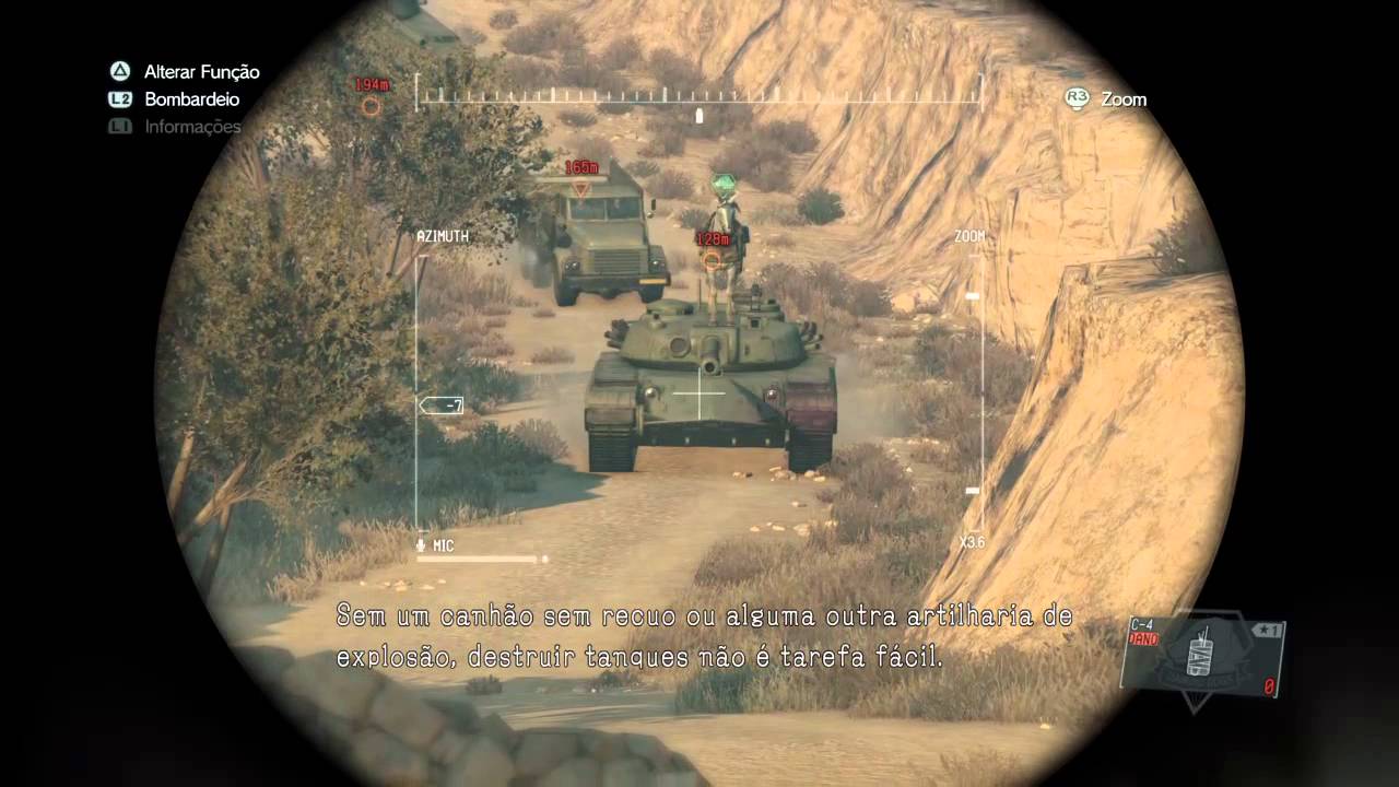 MGS5 Diamond Horse changes side YouTube