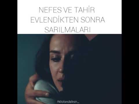 Nefes Tahir evlendikten sonraki sarılmaları🌸