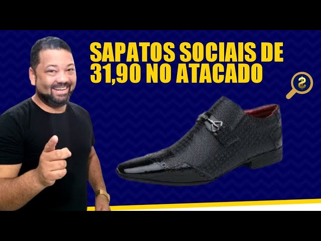 Sapatos de 31,90 pra revenda direto de Franca - YouTube