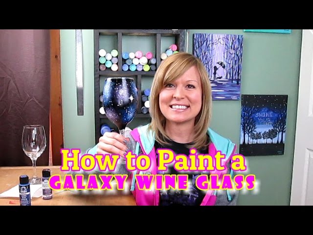 Adult Virtual Wine Glass Canvas Paint Pre-Recorded Lesson - A Sprinkle of  Fun