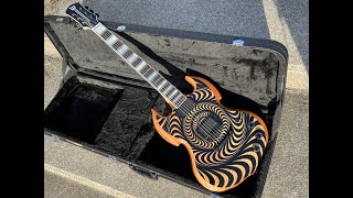 Wylde Audio Barbarian Psychic Bullseye Raw Top 紹介動画 - YouTube