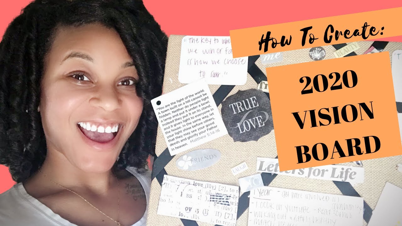 How to Create a 2020 Vision Board | A Vision Board That Actually Works ...