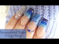 Encapsulated Ombre Polygel Nails 💙 || Easy Polygel Nail Designs for Beginners 💙