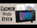 Gaomon PD1560 Pen Display Review, Setup and Demo: An Affordable Artist Monitor Tablet