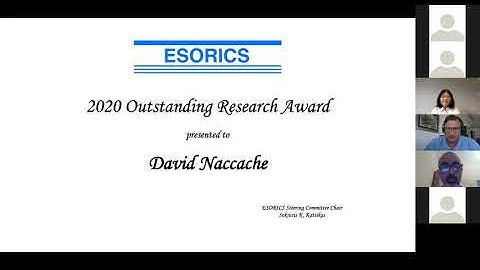 ESORICS 2020 awards