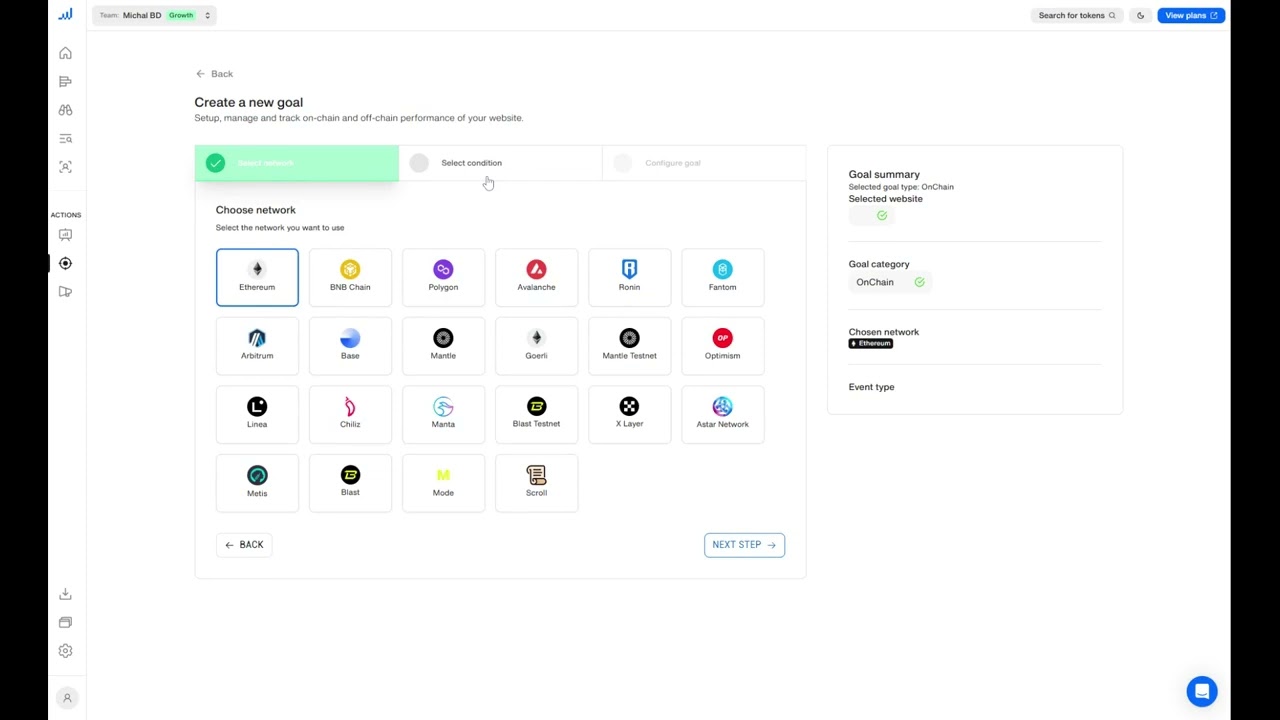 Cookie3 Demo: Acquisition Funnel