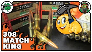 308 Winchester 168 Grain Federal Gold Medal Match Deconstruction