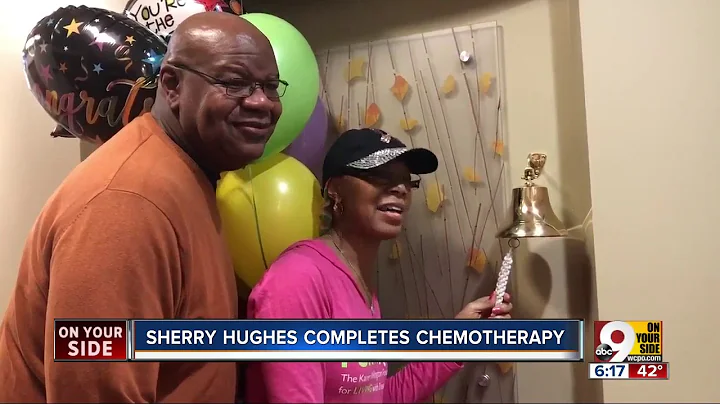 WCPO Meteorologist Sherry Hughes completes chemoth...
