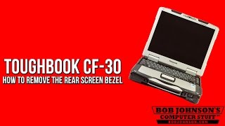 So entfernen Sie die hintere Displayblende bei einem Panasonic Toughbook CF-30