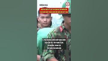 12 điều kỷ luật khi tiếp xúc với nhân dân của quân nhân  | THƯ VIỆN PHÁP LUẬT