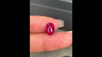Đá ruby tự nhiên nhẫn Nam , mặt dây chuyền nữ ...Kt:11mm* 6 mm*2.6 mmTrọng lượng :1.65 ct