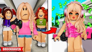 A MENINA EXCLUÍDA virou FAMOSA | Roblox Brookhaven 🏡Rp | Historinhas