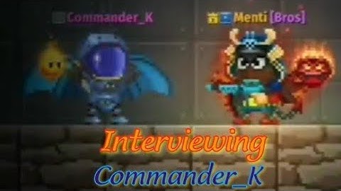 Interviewing Commander_K | Pixel Worlds