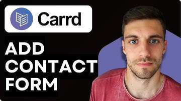 Hoe u een contactformulier toevoegt aan Carrd.co 2026 (Handleiding voor webdesign en formulierins...