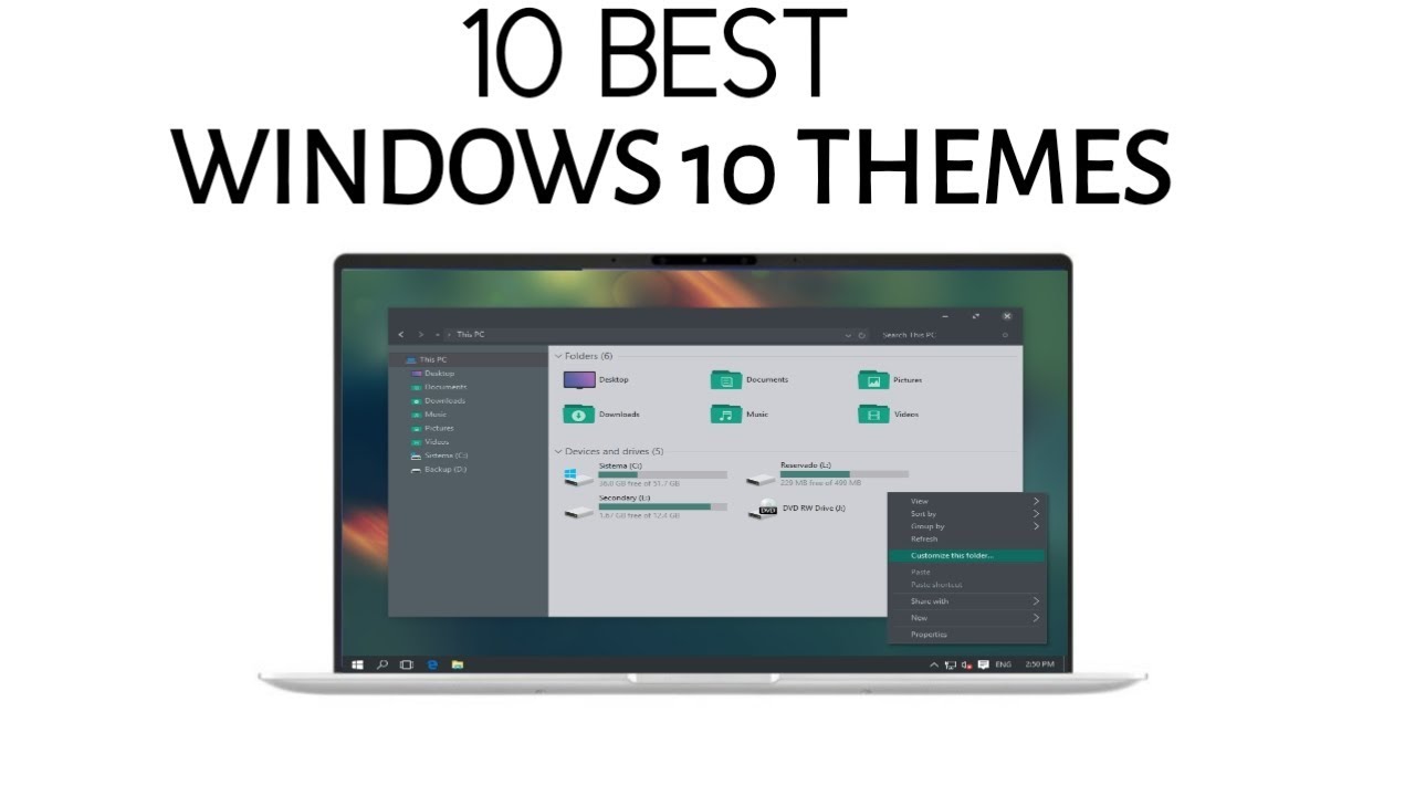 Best Windows 10 Themes With Download Links