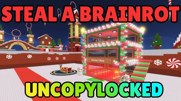 NEW STEAL A BRAINROT UNCOPYLOCKED | ROBLOX STUDIO