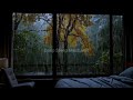 ASMR RAIN IN QUIET SPACE  3 HOURS PEACEFUL ATMOSPHERE