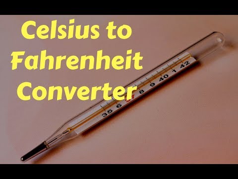 Video: Celsius- ja Fahrenheit-lämpötilan muunnin